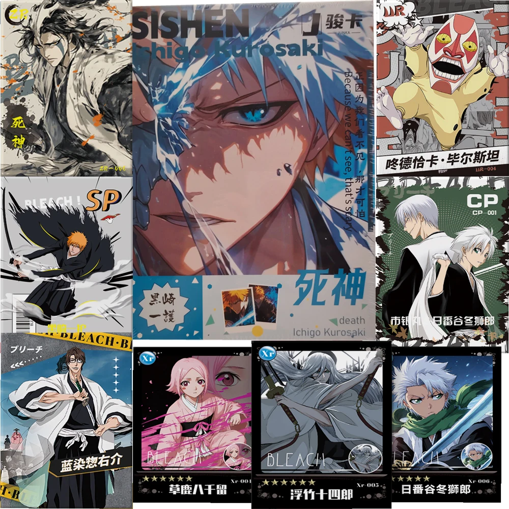 Popular Fantasy Anime Bleach Collection Card Highly Loved By Fans Featured Exquisite Fashion Charm Portrait Cards Birthday Gifts
Popular Fantasy Anime Bleach Collection Card Highly Loved By Fans Featured Exquisite Fashion Charm Portrait Cards Birthday Gifts