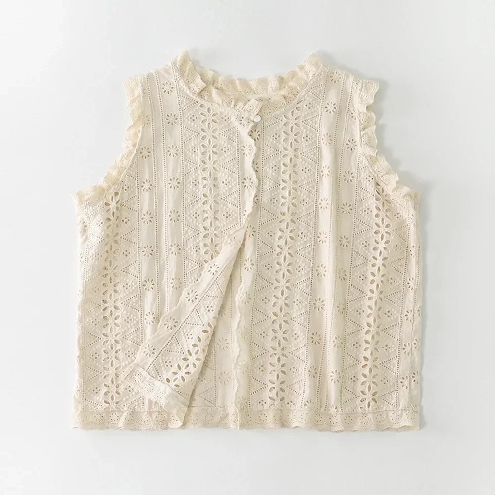 Cotton Boho Chic Sweet Floral Embroidery Eyelet Lace Vest Japan Mori Girl Vintage Ibiza Bohemian Hippie Gypsy Edwardian Tops
Cotton Boho Chic Sweet Floral Embroidery Eyelet Lace Vest Japan Mori Girl Vintage Ibiza Bohemian Hippie Gypsy Edwardian Tops