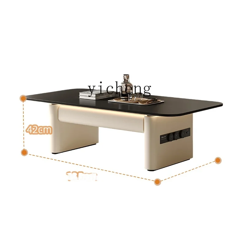 Tqh Stone Plate Coffee Table Living Room Home Modern Simple New Multi-Functional High Sense Tea Table
Tqh Stone Plate Coffee Table Living Room Home Modern Simple New Multi-Functional High Sense Tea Table