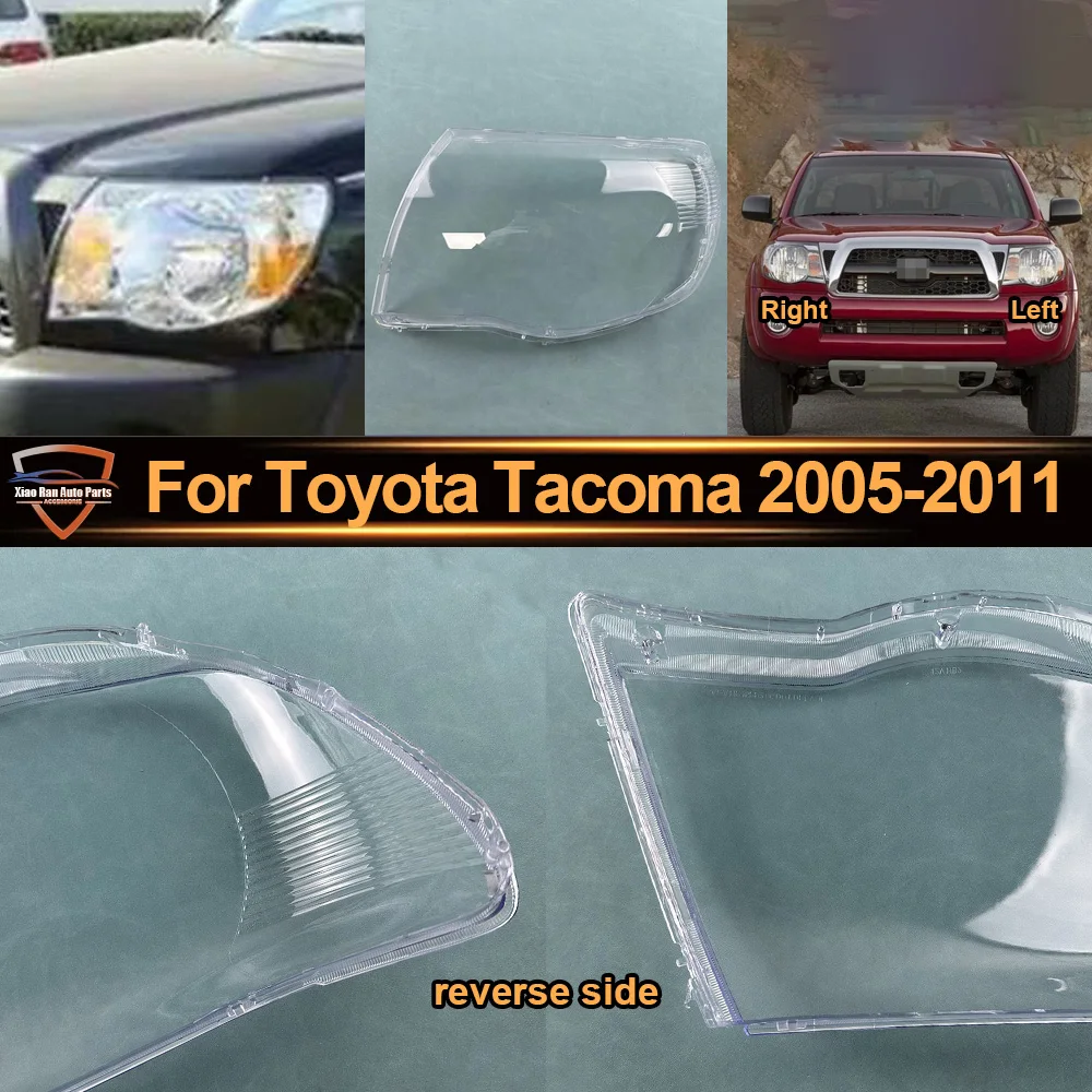 Front Headlight Cover Headlamp Lamp Shell Mask Lampshade Lens Plexiglass 2005 2006 2007 2008 2009 2010 2011 For Toyota Tacoma
Front Headlight Cover Headlamp Lamp Shell Mask Lampshade Lens Plexiglass 2005 2006 2007 2008 2009 2010 2011 For Toyota Tacoma