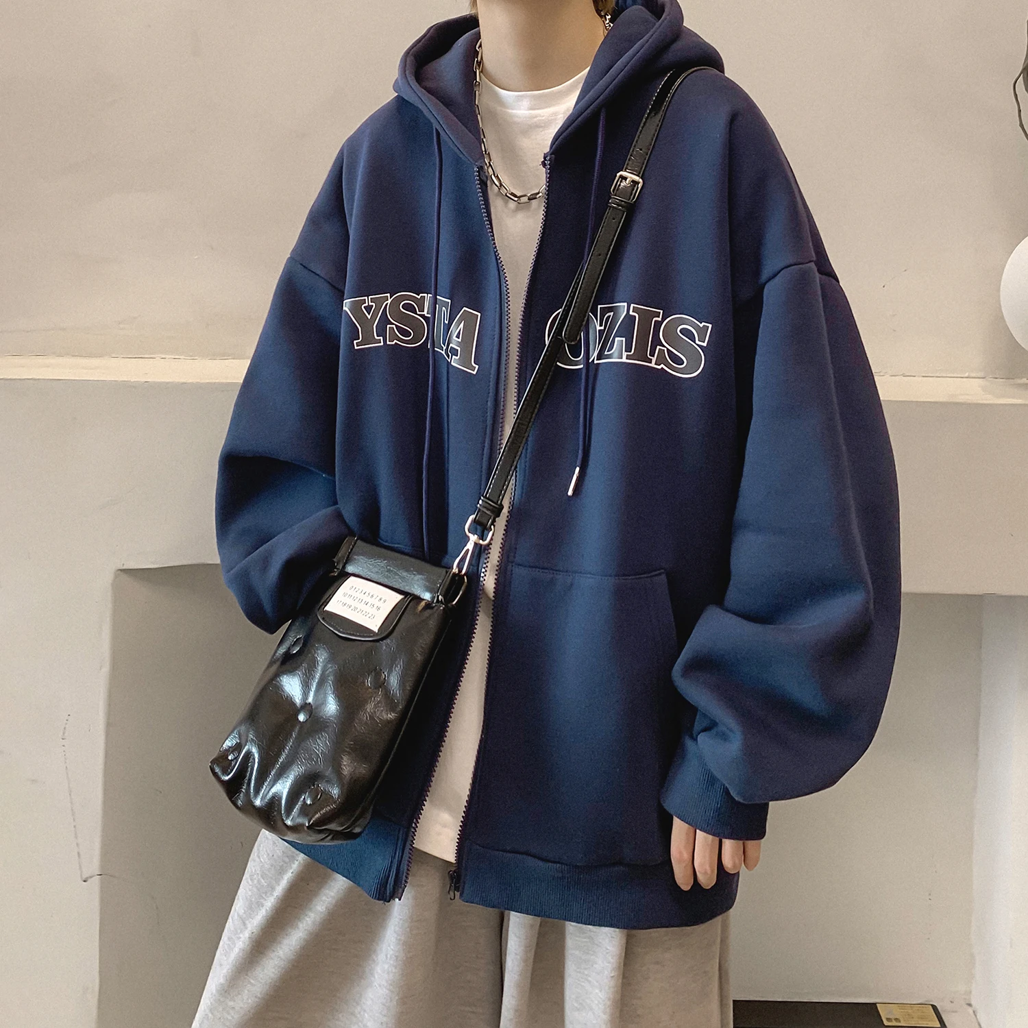 Retro American Open Cardigan Zipper Jaet Men's Spring Autumn Thin Heavy Hoodie Loose Lazy Trendy Brand Casual Sweatirt
Retro American Open Cardigan Zipper Jaet Men's Spring Autumn Thin Heavy Hoodie Loose Lazy Trendy Brand Casual Sweatirt