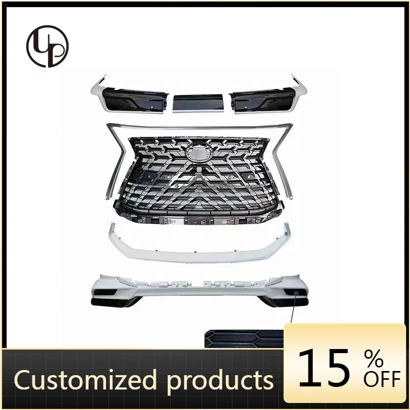 Высококачественный и надежный комплект кузова LX570 2016-2021 года в стиле B 2021 года с решеткой переднего бампера и корпусом заднего диффузора
Высококачественный и надежный комплект кузова LX570 2016-2021 года в стиле B 2021 года с решеткой переднего бампера и корпусом заднего диффузора