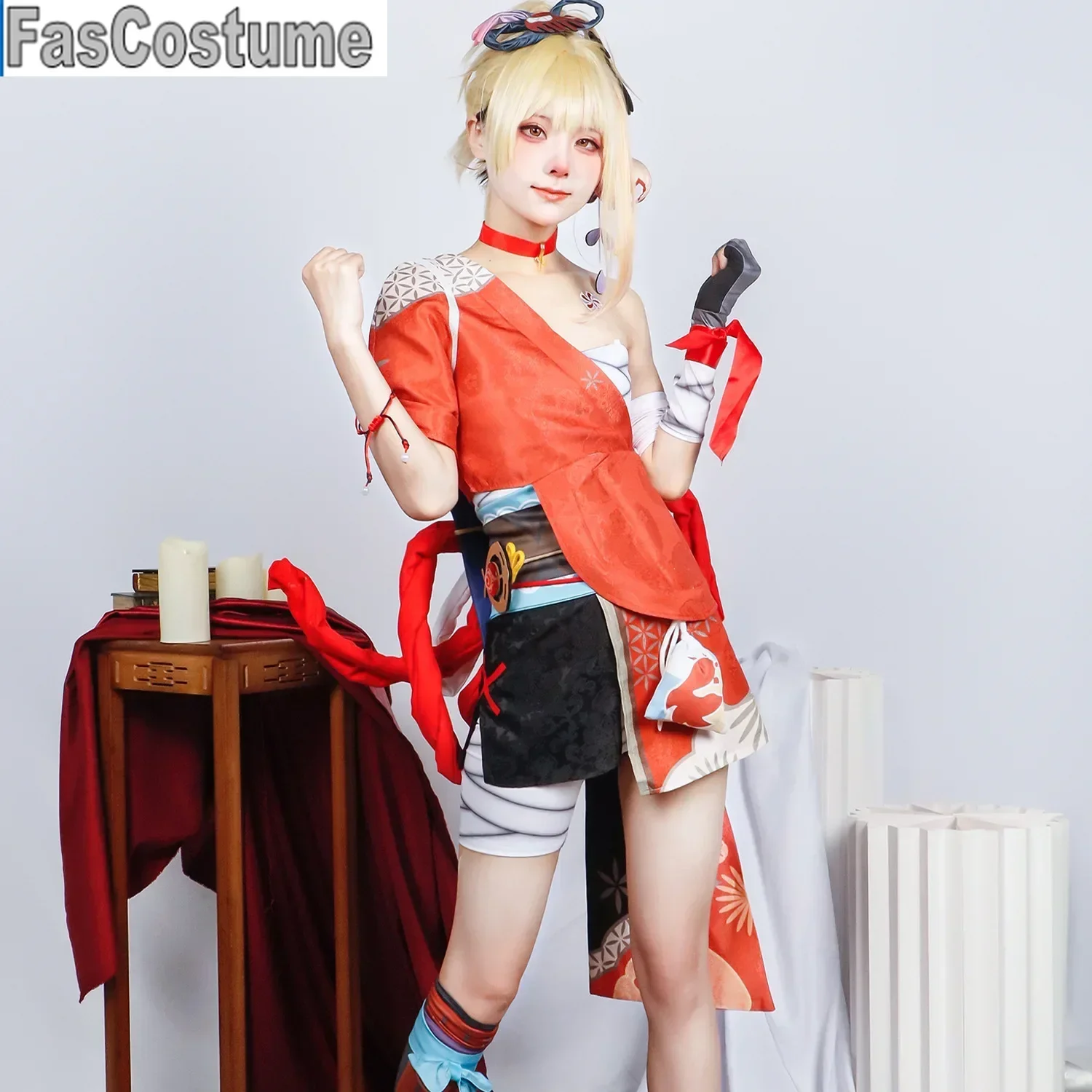 FasCostum eGenshin Impact Yoimiya Косплей Костюм для взрослых Карнавальная форма Парик Аниме Хэллоуин Вечерние костюмы Маскарад Женская игра
FasCostum eGenshin Impact Yoimiya Косплей Костюм для взрослых Карнавальная форма Парик Аниме Хэллоуин Вечерние костюмы Маскарад Женская игра