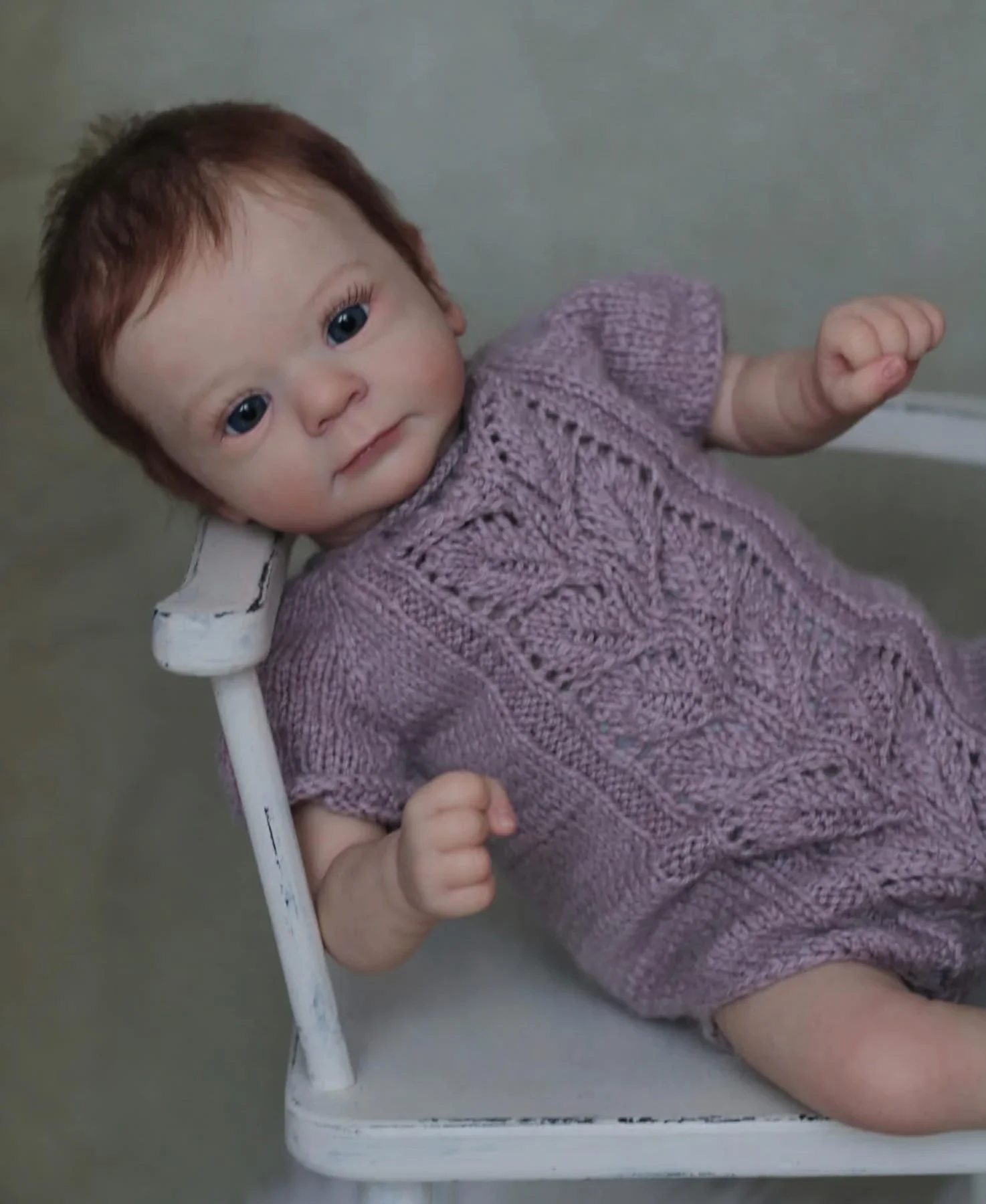18-дюймовая мягкая тканевая кукла Felicia Body Reborn, реалистичная мягкая на ощупь 3D кожа для новорожденных, волосы с видимыми венами
18-дюймовая мягкая тканевая кукла Felicia Body Reborn, реалистичная мягкая на ощупь 3D кожа для новорожденных, волосы с видимыми венами