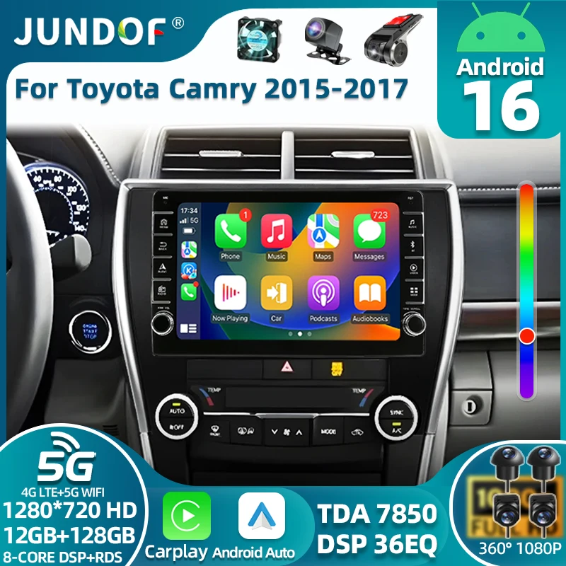 Android car radio For Toyota Camry 7 XV 50 55 2012-2017 Multimedia Video Player carplay GPS Navigation DVD 5G High-performance
Android car radio For Toyota Camry 7 XV 50 55 2012-2017 Multimedia Video Player carplay GPS Navigation DVD 5G High-performance