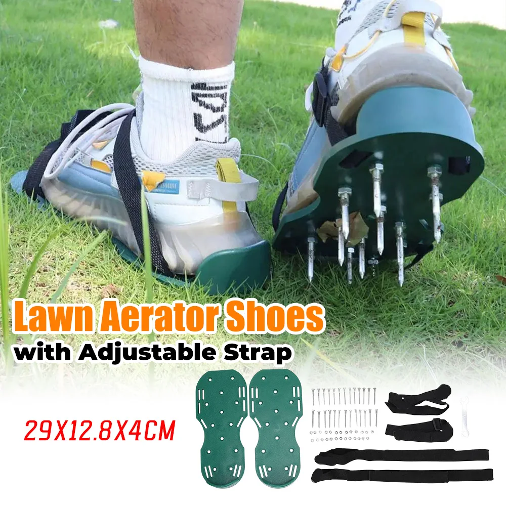 Аэратор для газона, сандалии с шипами, противоскользящая обувь с регулируемым ремешком, аэратор для газона, для легкого аэрации почвы, инструменты для ухода за садом
Аэратор для газона, сандалии с шипами, противоскользящая обувь с регулируемым ремешком, аэратор для газона, для легкого аэрации почвы, инструменты для ухода за садом