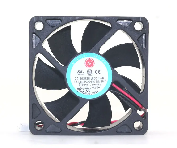 PLA06015S12H Новый для NTK 6015 60X60X15 мм DC 12 В 0,16 А осевой 6 см охлаждающий вентилятор 60 мм
PLA06015S12H Новый для NTK 6015 60X60X15 мм DC 12 В 0,16 А осевой 6 см охлаждающий вентилятор 60 мм