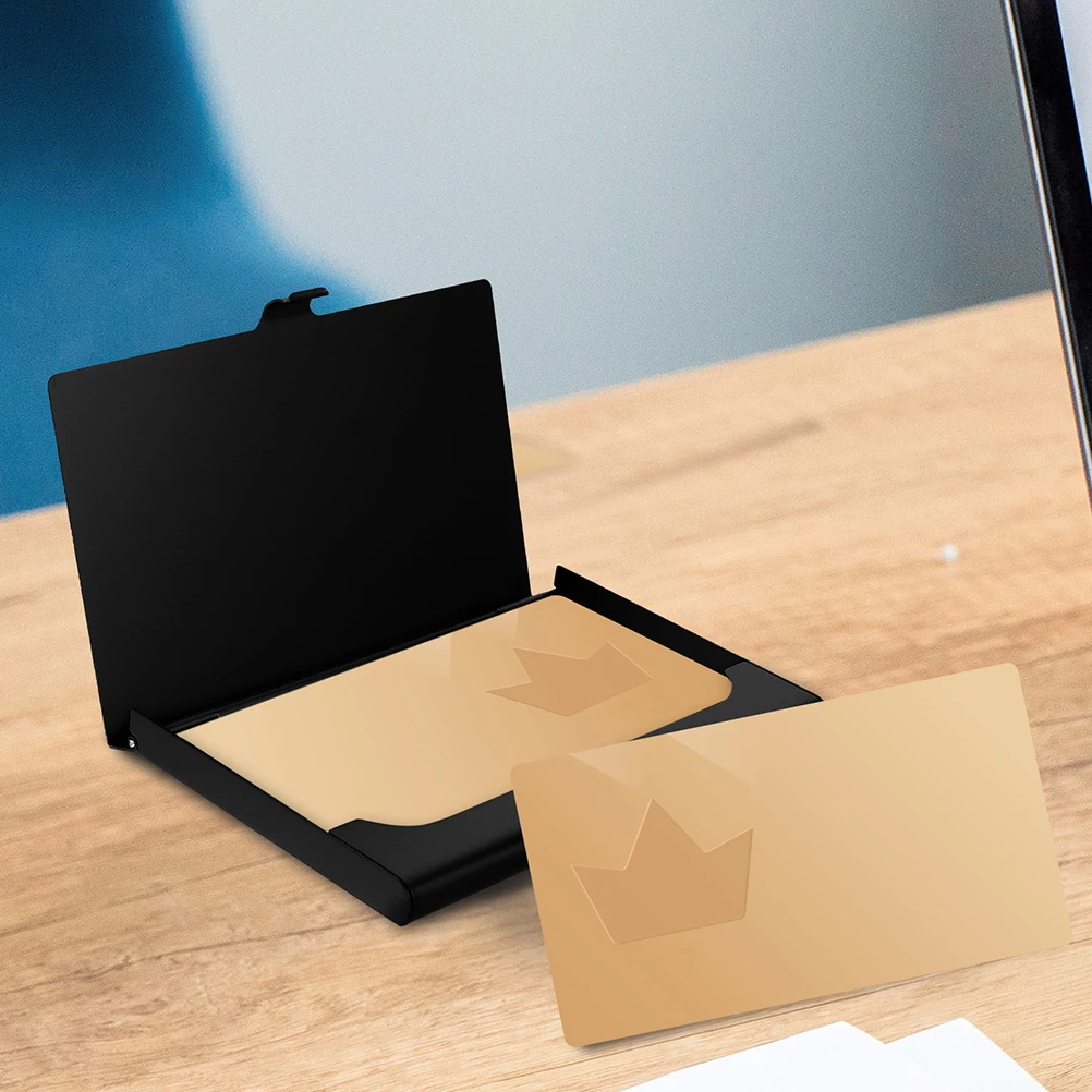 2Pcs Metal Business Card Holder Sublimation Box DIY Heat Transfer Case Compact Lightweight Design for Office Workers Nurses
2Pcs Metal Business Card Holder Sublimation Box DIY Heat Transfer Case Compact Lightweight Design for Office Workers Nurses