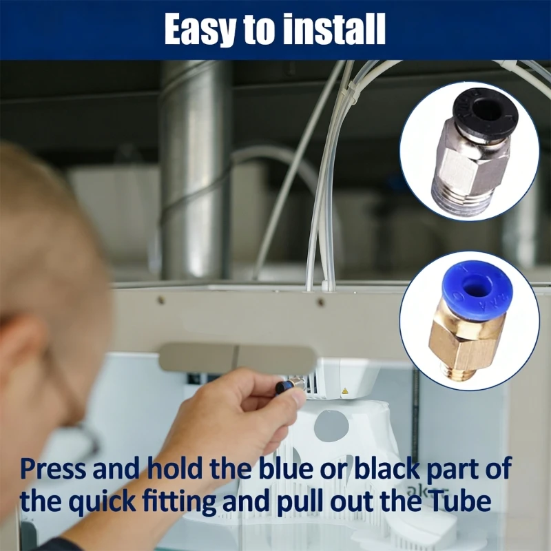 P5EA 10M Резак для трубок из ПТФЭ в комплекте для нити 1,75 мм в 3D-принтерах с прямым приводом. Термостойкая конструкция 2,5
P5EA 10M Резак для трубок из ПТФЭ в комплекте для нити 1,75 мм в 3D-принтерах с прямым приводом. Термостойкая конструкция 2,5