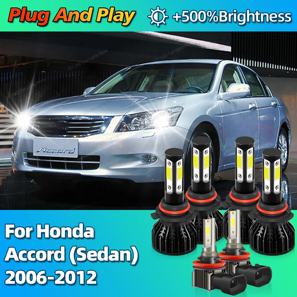 2/6 шт. светодиодные лампы для автомобильных фар Turbo 30000Lm CANBUS Lights HB4 HB3 H11 6000K противотуманные фары для Honda Accord Sedan 2006 2007 2008-2012
2/6 шт. светодиодные лампы для автомобильных фар Turbo 30000Lm CANBUS Lights HB4 HB3 H11 6000K противотуманные фары для Honda Accord Sedan 2006 2007 2008-2012
