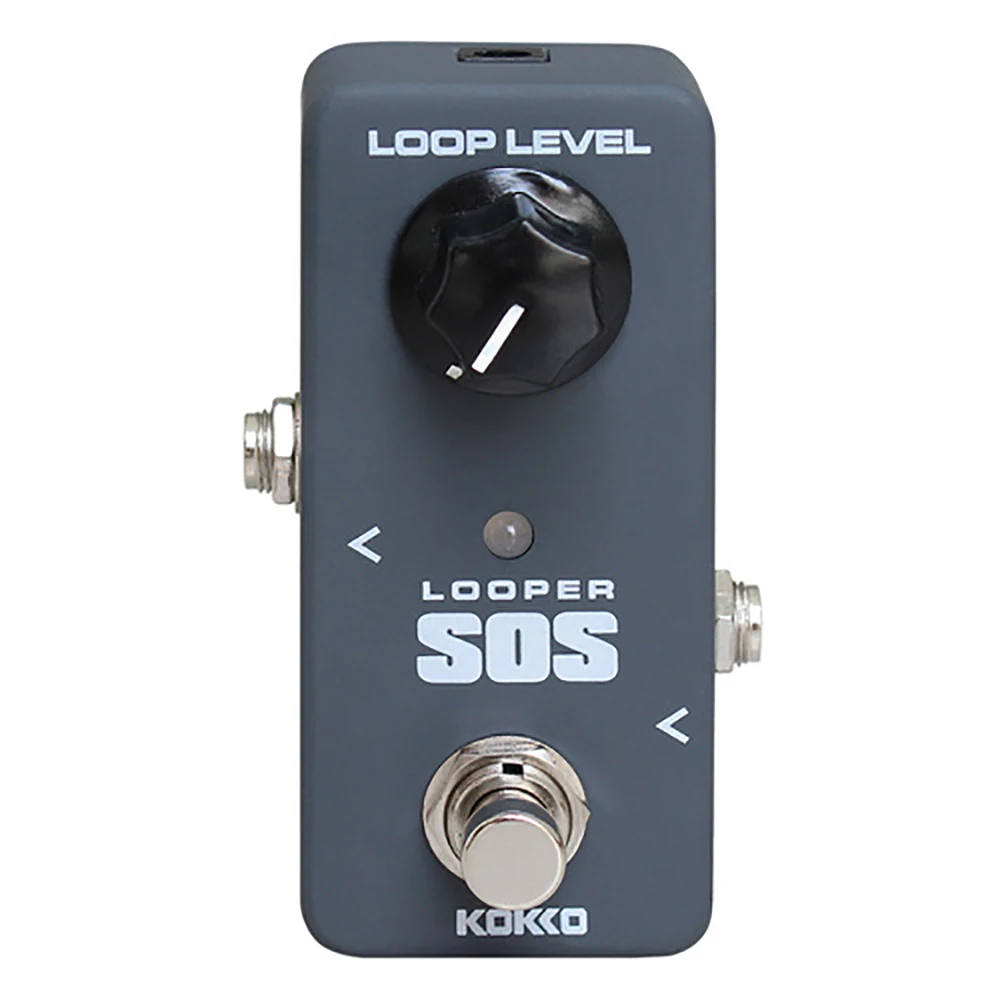 KOKKO Electric Guitar Looper Effect Pedal SOS Looper Recording Monolithic Mini Pedal for Electric Guitar Bass Parts Accessories
KOKKO Electric Guitar Looper Effect Pedal SOS Looper Recording Monolithic Mini Pedal for Electric Guitar Bass Parts Accessories