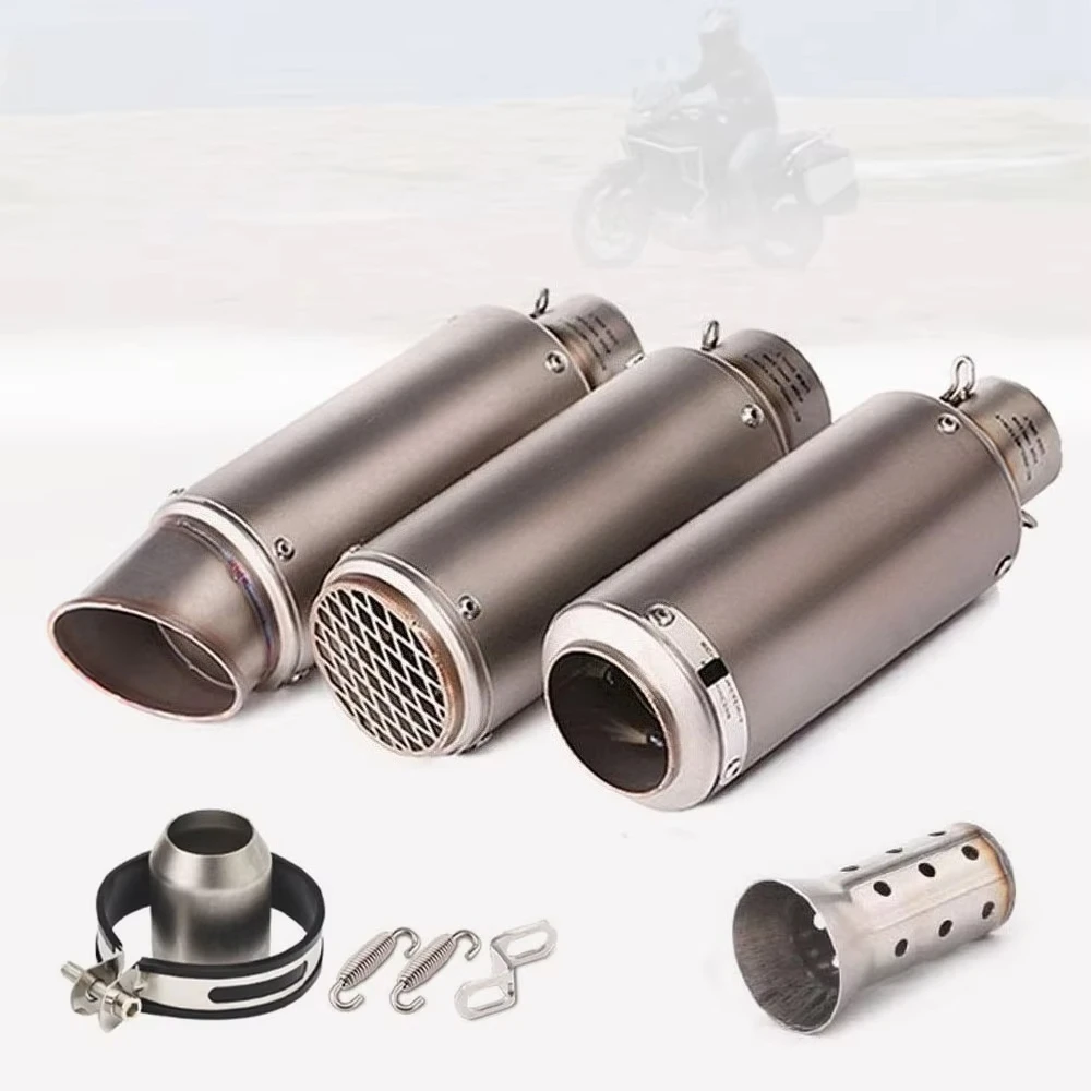 51mm/60mm Modified Exhaust Pipe GP-Project Is Suitable for Yamaha MT07 Z900 CBR600 S1000RR Escape Exhaust with DB Killer
51mm/60mm Modified Exhaust Pipe GP-Project Is Suitable for Yamaha MT07 Z900 CBR600 S1000RR Escape Exhaust with DB Killer