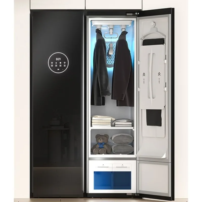 Smart heat pump clothes care machine home steam ironing dryer
Smart heat pump clothes care machine home steam ironing dryer