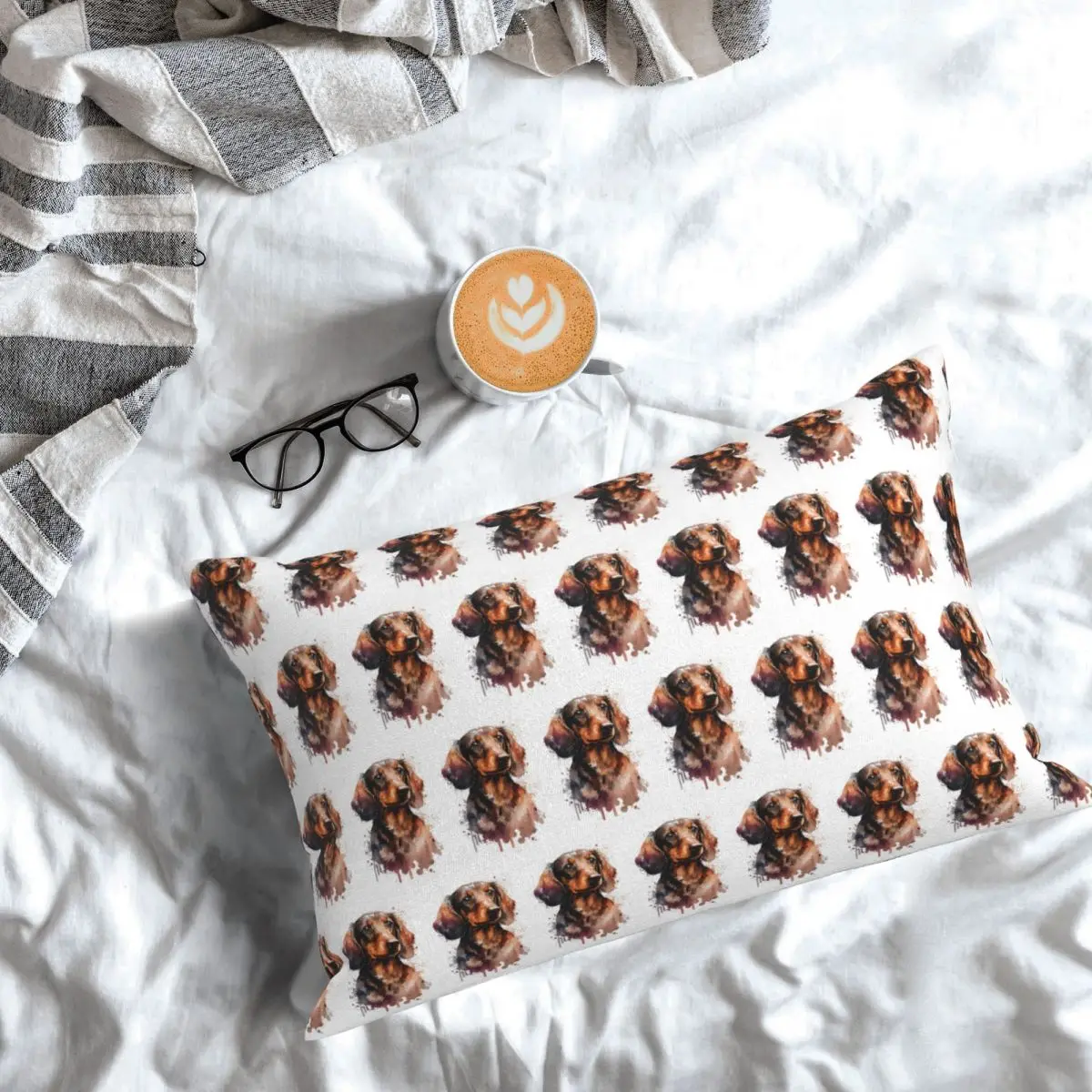 Dachshund Dog Animal Rectangle Pillowcase Cushion Cover Decorative Bedroom Bed Home Comfort Throw Pillow
Dachshund Dog Animal Rectangle Pillowcase Cushion Cover Decorative Bedroom Bed Home Comfort Throw Pillow