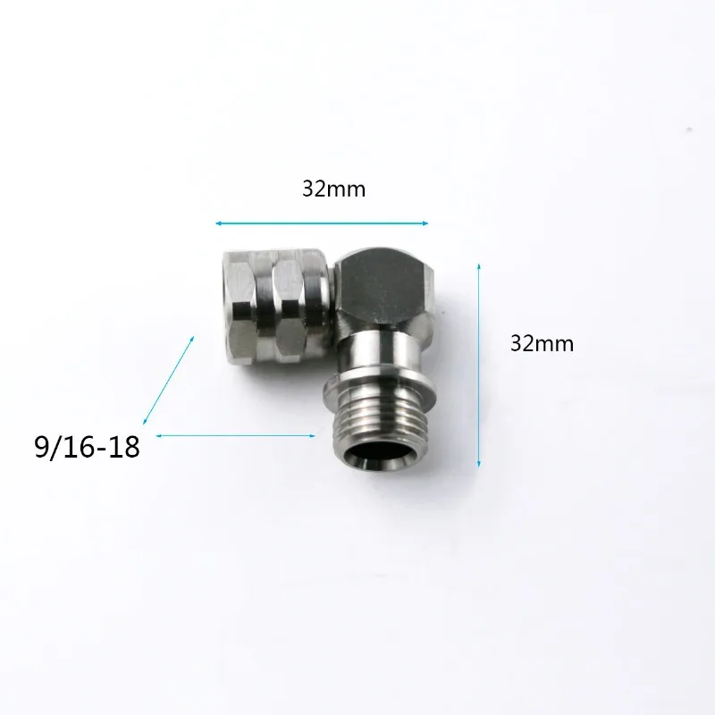 Diving Back Flight Jacket Side Hanging with Secondary Head Adapter Titanium Alloy Stainless Steel 90 Degrees 110 Degrees 9/16-18
Diving Back Flight Jacket Side Hanging with Secondary Head Adapter Titanium Alloy Stainless Steel 90 Degrees 110 Degrees 9/16-18