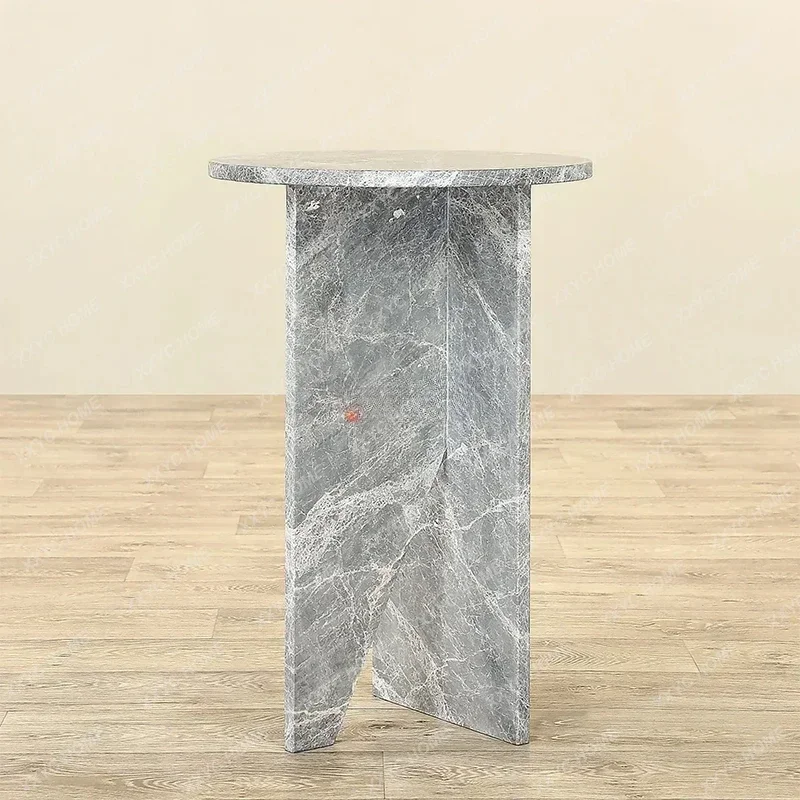 NNNordic Light Luxury Style Natural Marble Side Table Creative Simplicity Round Edge Table Home Art Coffee Table Size 40x40x55cm
NNNordic Light Luxury Style Natural Marble Side Table Creative Simplicity Round Edge Table Home Art Coffee Table Size 40x40x55cm