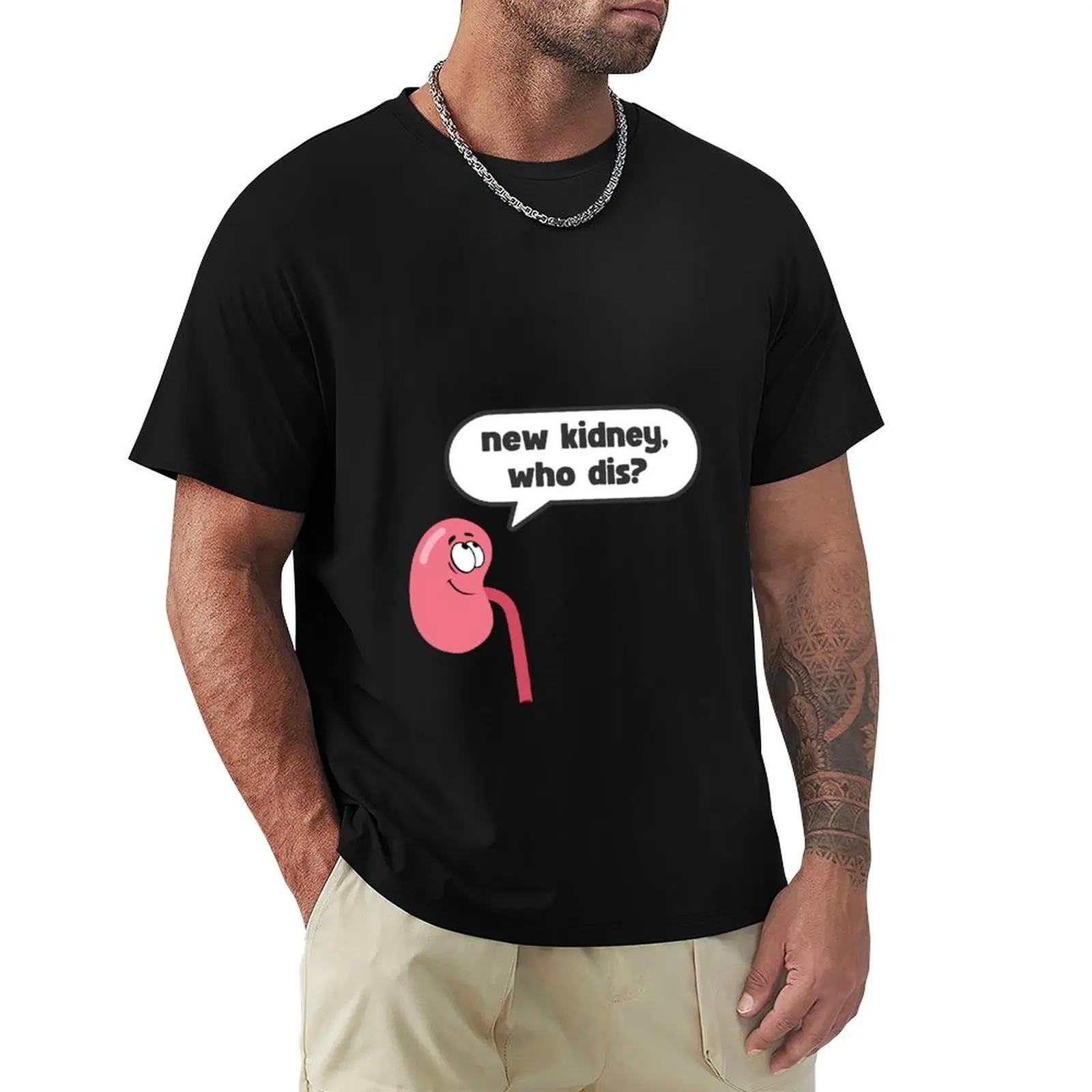 NEW KIDNEY, WHO DIS FOR KIDNEY TRANSPLANT SURVIVORS T-Shirt Big and Tall Casual T-Shirt
NEW KIDNEY, WHO DIS FOR KIDNEY TRANSPLANT SURVIVORS T-Shirt Big and Tall Casual T-Shirt