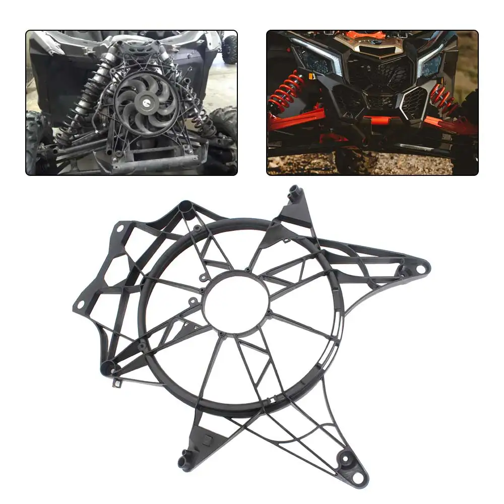 UTV Accessories For Can-Am Maverick X3 Max R RR 2017-2024 Replace for #709200588 Fan Cover Cooling Radiator Fan Assembly Frame
UTV Accessories For Can-Am Maverick X3 Max R RR 2017-2024 Replace for #709200588 Fan Cover Cooling Radiator Fan Assembly Frame