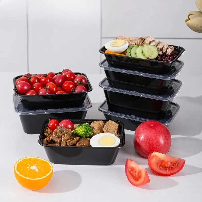 Disposable Takeaway Lunch Box Tableware Can Be Microwave Heated Rectangular Black Plastic Bowl Food Packaging Box
Disposable Takeaway Lunch Box Tableware Can Be Microwave Heated Rectangular Black Plastic Bowl Food Packaging Box