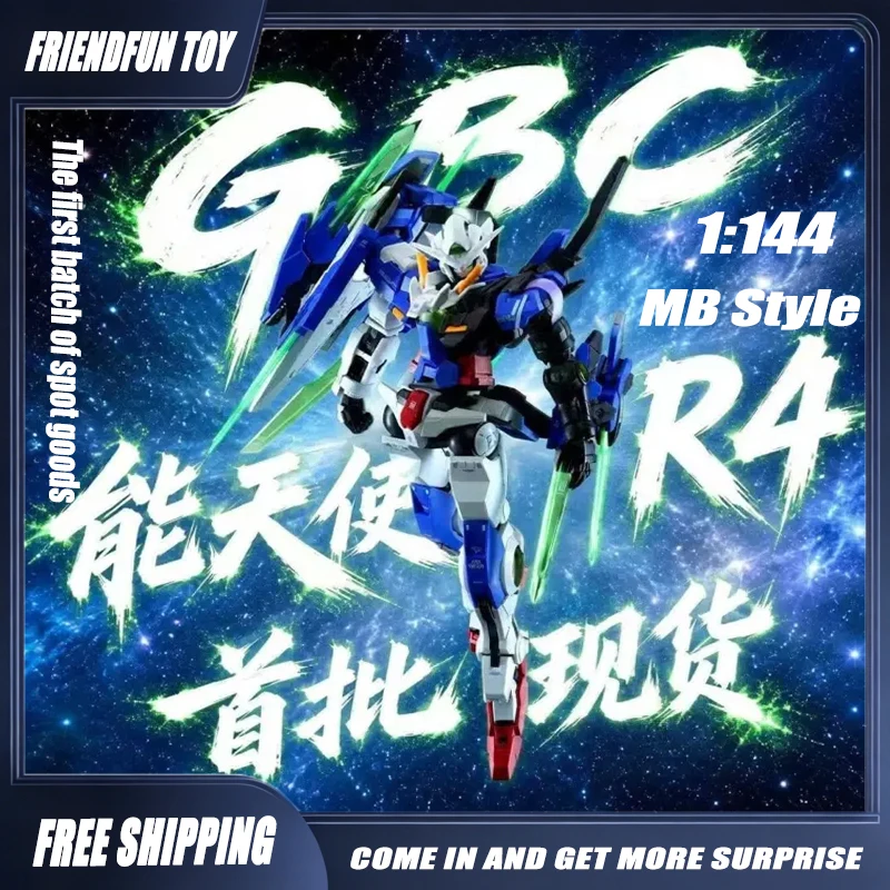 In Stock Genuine GBC Workshop Gundam Exia R4 Mecha 1/144 Scale Action Figure Original Chinese Assembly Anime Model Kit Toy Gift
In Stock Genuine GBC Workshop Gundam Exia R4 Mecha 1/144 Scale Action Figure Original Chinese Assembly Anime Model Kit Toy Gift