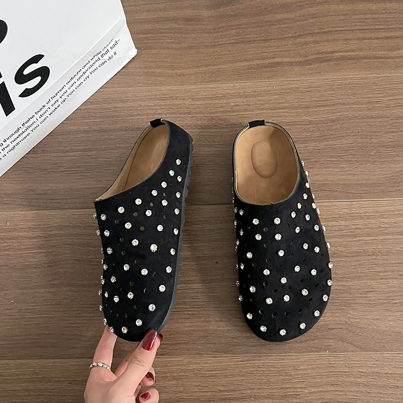Women Crystal Flats Shoes Casual Slippers Summer Sandals 2025 Designer Flip Flops Sport Sneakers Woman Shoes Slingback Mujer
Women Crystal Flats Shoes Casual Slippers Summer Sandals 2025 Designer Flip Flops Sport Sneakers Woman Shoes Slingback Mujer