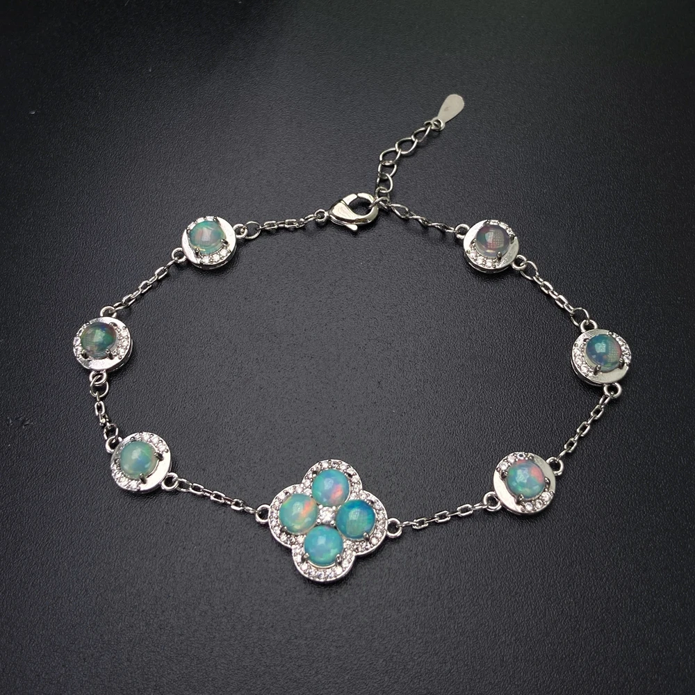New Natural irregular White Opal Raw BraceTrendy Natural Ethiopia Opal Bracelet White Gold Gemstone 5*7mm for Women Lady Birthda
New Natural irregular White Opal Raw BraceTrendy Natural Ethiopia Opal Bracelet White Gold Gemstone 5*7mm for Women Lady Birthda