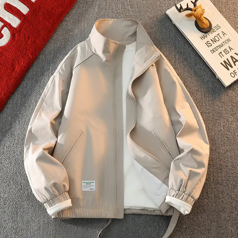 Мужской топ с воротником-стойкой в стиле ретро, открытый кардиган, модная универсальная верхняя одежда для пар, рабочая одежда, модный длинный свек из полиэфирного волокна
Мужской топ с воротником-стойкой в стиле ретро, открытый кардиган, модная универсальная верхняя одежда для пар, рабочая одежда, модный длинный свек из полиэфирного волокна