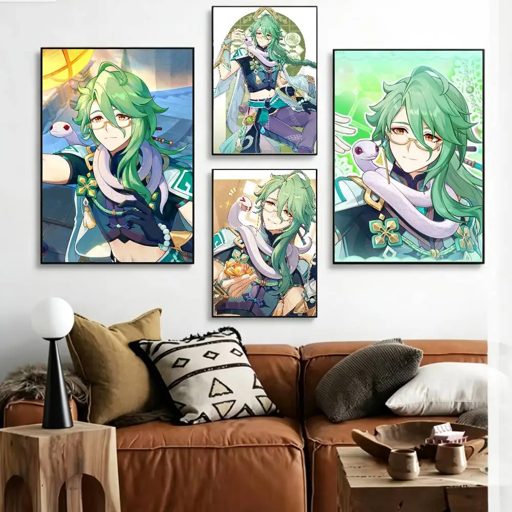 B-Baizhu Genshin Impact Dendro healer Poster HD Self Adhesive Waterproof Wall Art Ideal for Home Office Dorm Gift
B-Baizhu Genshin Impact Dendro healer Poster HD Self Adhesive Waterproof Wall Art Ideal for Home Office Dorm Gift