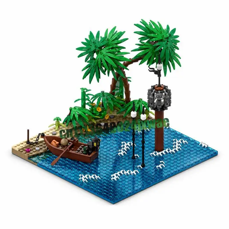 743 PCS Port Sauvage Beach MOC Creative Scene Model Custom Puzzle DIY Architecture Assembly Building Blocks Toy Collection Gift
743 PCS Port Sauvage Beach MOC Creative Scene Model Custom Puzzle DIY Architecture Assembly Building Blocks Toy Collection Gift