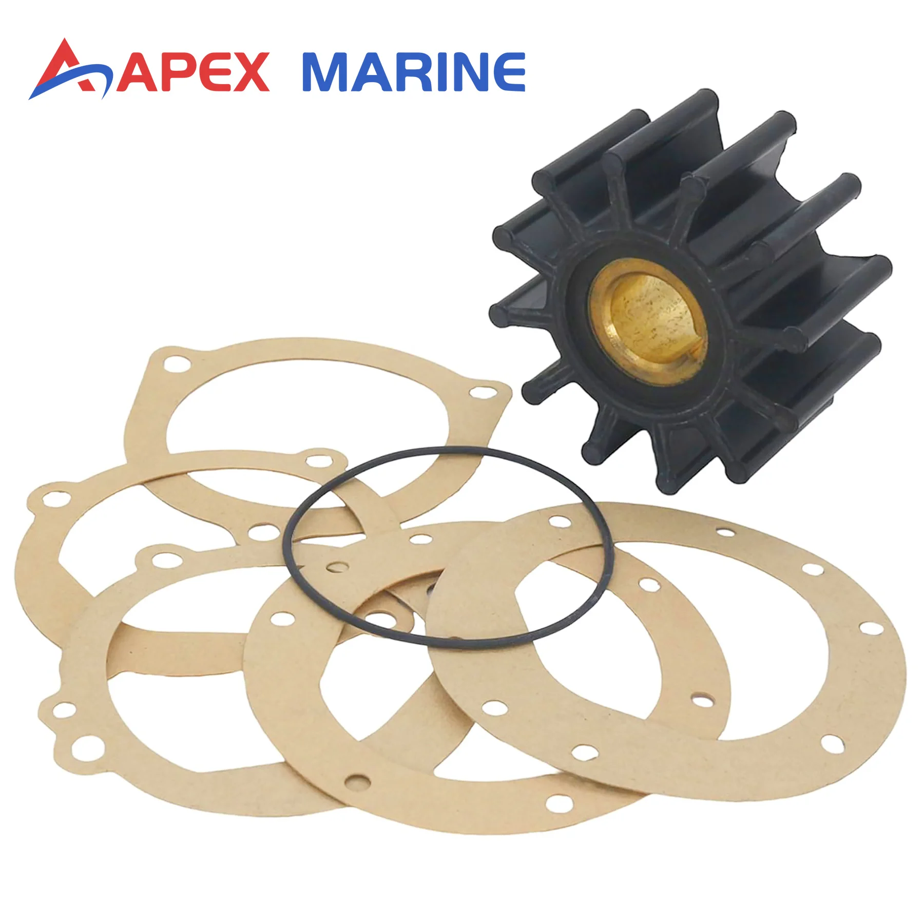 Flexible Impeller Repair Kit for Volvo Penta OMC Cobra 6 8 Cylinder 7.4GL 8.2GL 3.0L 4.3L 5.0L 5.7L Marine Engine Cooling Pumps
Flexible Impeller Repair Kit for Volvo Penta OMC Cobra 6 8 Cylinder 7.4GL 8.2GL 3.0L 4.3L 5.0L 5.7L Marine Engine Cooling Pumps