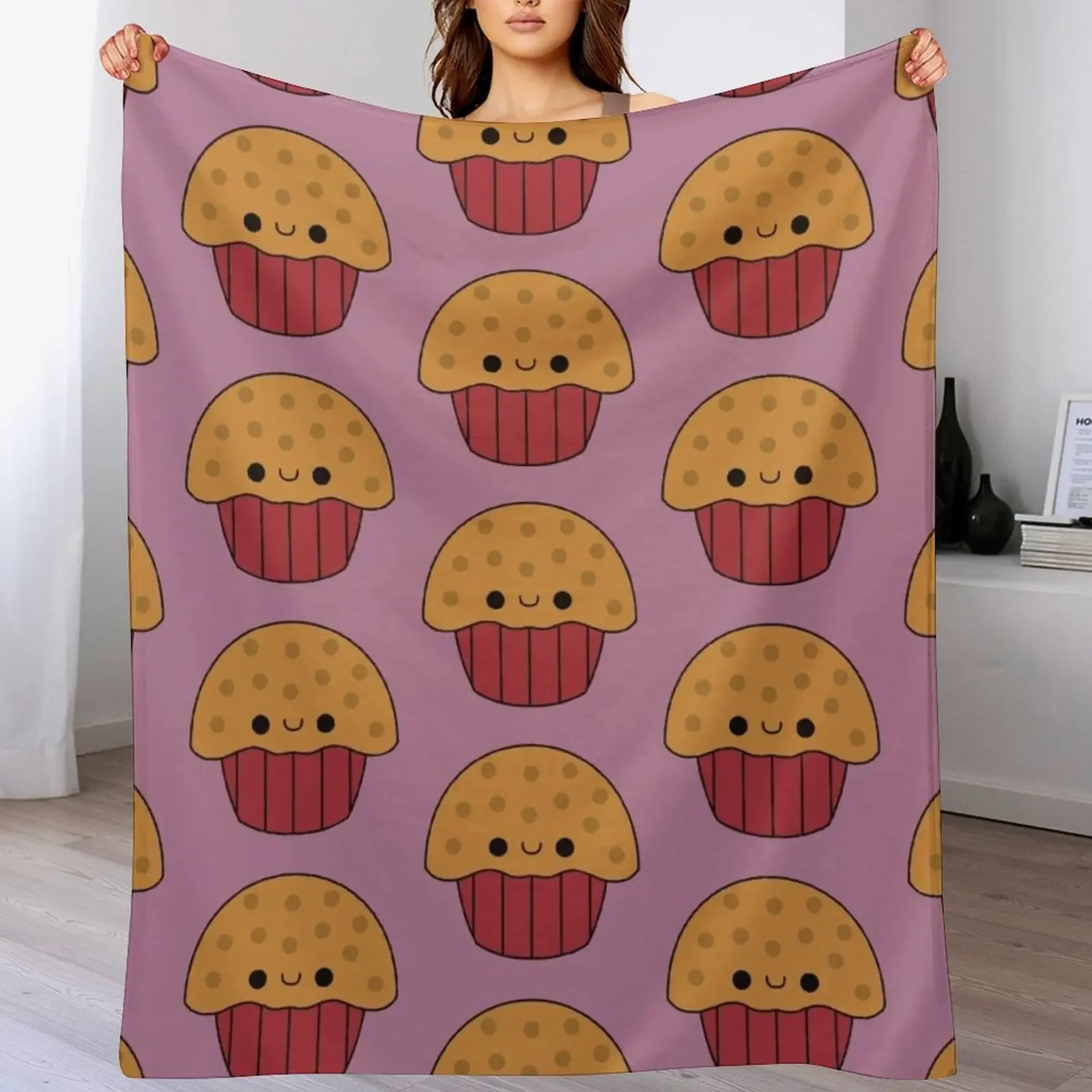 Cute Muffin - Kawaii Muffin Throw Blanket Long Lasting Soft Plush Blanket for Daily Use
Cute Muffin - Kawaii Muffin Throw Blanket Long Lasting Soft Plush Blanket for Daily Use