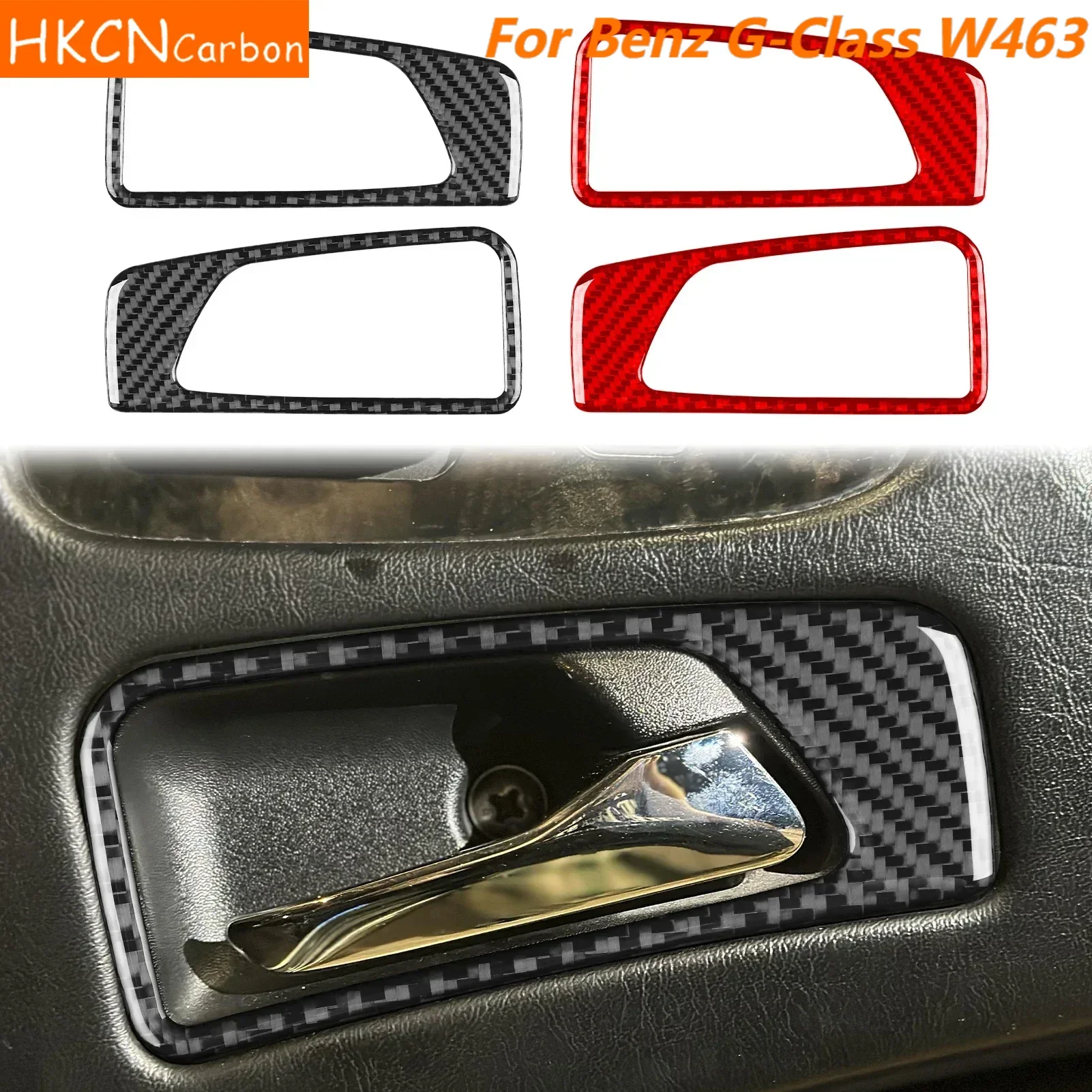For Mercedes Benz G-Class W463 2004—2012 Car Accessories Carbon Fiber Inner Door Handle Panel Frame Interior Cover Trim Sticker
For Mercedes Benz G-Class W463 2004—2012 Car Accessories Carbon Fiber Inner Door Handle Panel Frame Interior Cover Trim Sticker