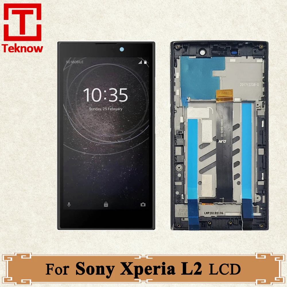 5.5" Original For Sony Xperia L2 LCD Display Digitizer Assembly Screen For Sony L2 H3311 H3321 H4311 H4331 LCD Replacement Parts
5.5" Original For Sony Xperia L2 LCD Display Digitizer Assembly Screen For Sony L2 H3311 H3321 H4311 H4331 LCD Replacement Parts