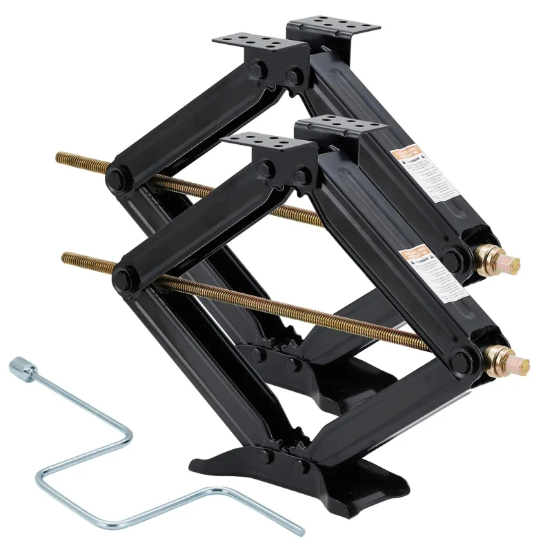 1/2PCS 24" Heavy-Duty RV Stabilizer Jacks, 7500 lbs Capacity Scissor Jack With Stable Base For Travel Trailers & Campers
1/2PCS 24" Heavy-Duty RV Stabilizer Jacks, 7500 lbs Capacity Scissor Jack With Stable Base For Travel Trailers & Campers