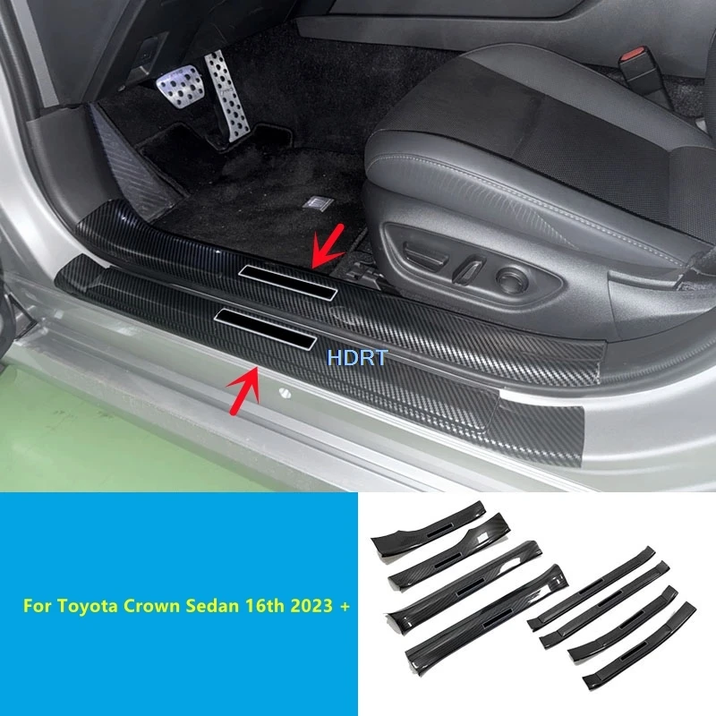 Car Style Tail Boot Plate Rear Trunk Guard Cover For Toyota Crown Sedan 16th 2023 + Door Sill Welcome Pedal Threshold Scuff Trim
Car Style Tail Boot Plate Rear Trunk Guard Cover For Toyota Crown Sedan 16th 2023 + Door Sill Welcome Pedal Threshold Scuff Trim