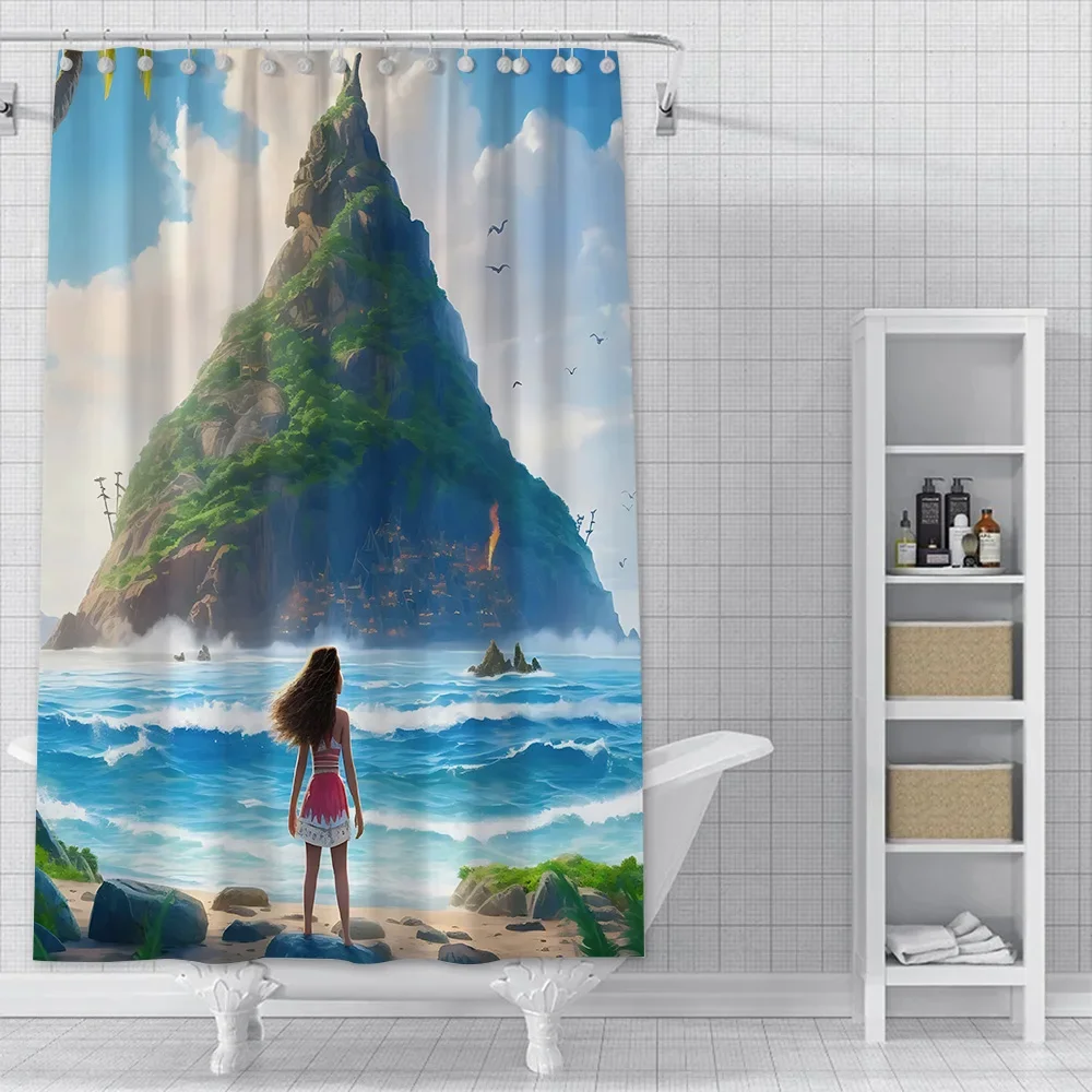 Занавеска для душа с рисунком M-Moana, водостойкая полиэфирная ткань, краска, красочные занавески для ванной, домашний декор для ванной комнаты, занавеска с крючком
Занавеска для душа с рисунком M-Moana, водостойкая полиэфирная ткань, краска, красочные занавески для ванной, домашний декор для ванной комнаты, занавеска с крючком