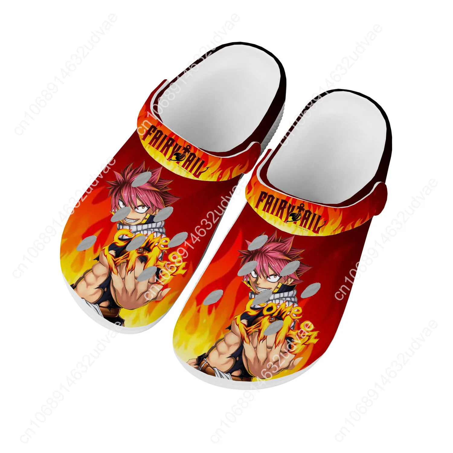 Natsu Dragneel Sandals Men Women Teenager Fashion Water Shoes Animation Garden Breathable Comfort Beach Clog Custom Slippers
Natsu Dragneel Sandals Men Women Teenager Fashion Water Shoes Animation Garden Breathable Comfort Beach Clog Custom Slippers