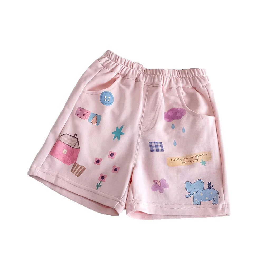 1-6Year Old Girls Cartoon Print Shorts Summer Casual Loose Elastic Waist Kids Baby Shorts Children Clothes Hot Pants
1-6Year Old Girls Cartoon Print Shorts Summer Casual Loose Elastic Waist Kids Baby Shorts Children Clothes Hot Pants