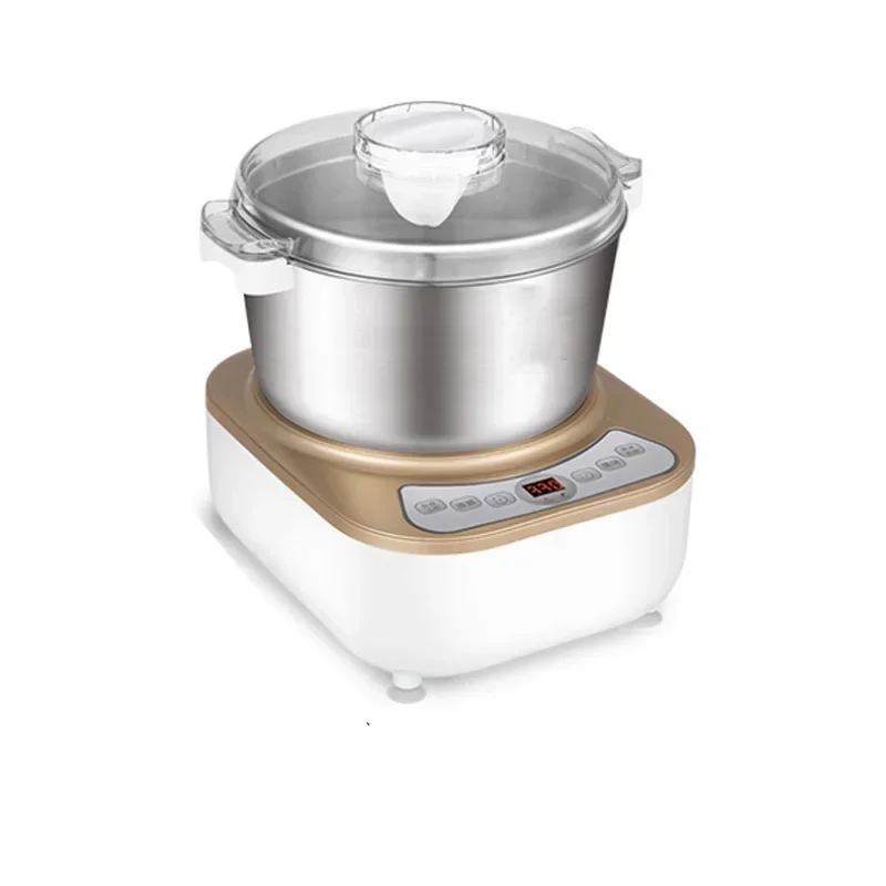LY-80A Household Stainless Steel Basin Bread Kneading Mixer 220V/200W Automatic Wake-up Dough Mixer 5L/7L Electric Flour Mixer
LY-80A Household Stainless Steel Basin Bread Kneading Mixer 220V/200W Automatic Wake-up Dough Mixer 5L/7L Electric Flour Mixer