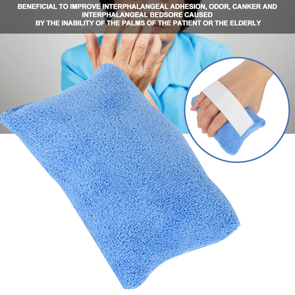 Bedridden Elderly Care Pad Finger Wrap Finger Separator Anti Stick Hand Finger Aid Protector Bedridden Elderly Care Pad Blue
Bedridden Elderly Care Pad Finger Wrap Finger Separator Anti Stick Hand Finger Aid Protector Bedridden Elderly Care Pad Blue