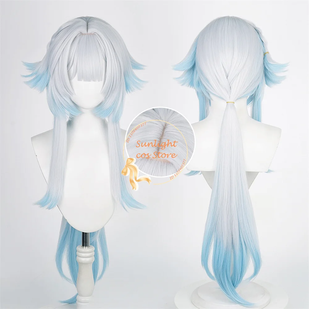 HSR Cerydra Cosplay Wig Gray White Blue Mixed 90cm Long Wigs Heat Resistant Synthetic Hair Halloween Cosplay Anime Wig For Women
HSR Cerydra Cosplay Wig Gray White Blue Mixed 90cm Long Wigs Heat Resistant Synthetic Hair Halloween Cosplay Anime Wig For Women