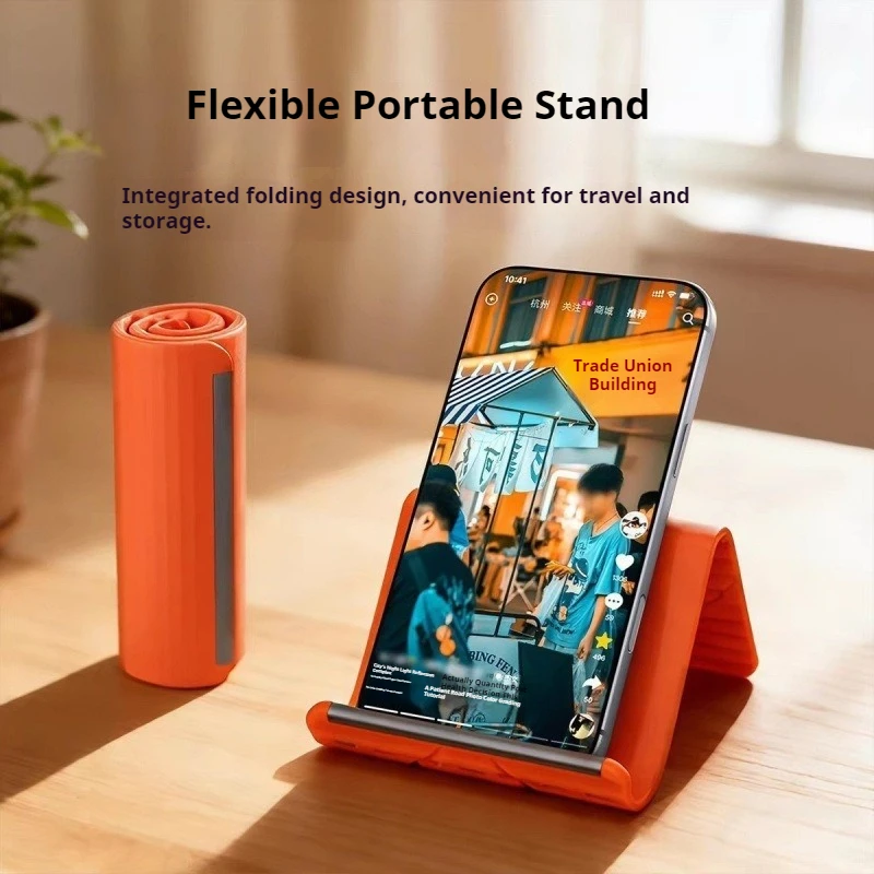 Flexible Phone Holder,Foldable Desktop Stand, Lazy Travel Multi-functional Bracket, Portable Tablet PC Support, Universal Gadget
Flexible Phone Holder,Foldable Desktop Stand, Lazy Travel Multi-functional Bracket, Portable Tablet PC Support, Universal Gadget