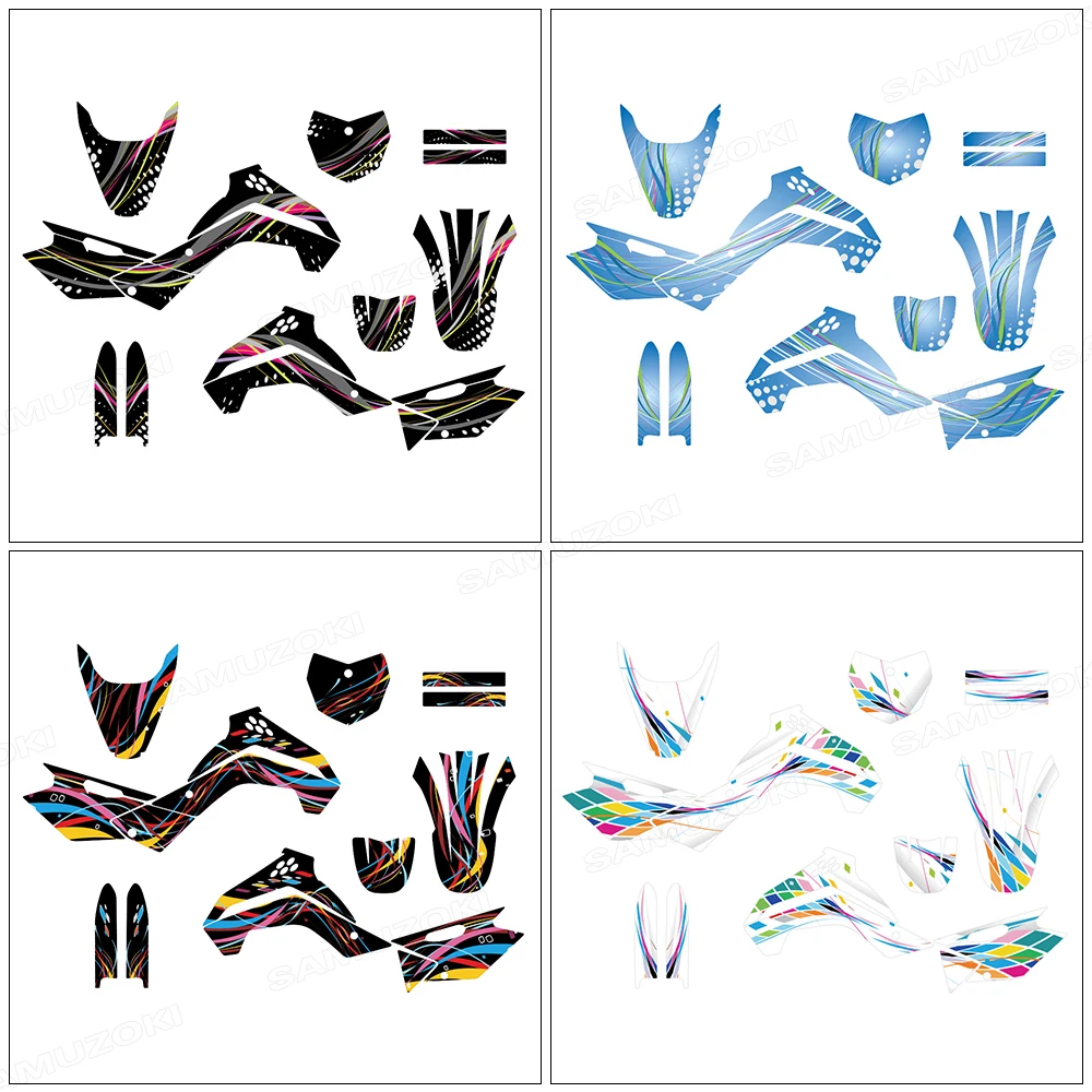 Полный графический комплект наклеек для мотоциклов KAWASAKI KLX 140 2008-2018, декоративные наклейки для мотокросса
Полный графический комплект наклеек для мотоциклов KAWASAKI KLX 140 2008-2018, декоративные наклейки для мотокросса