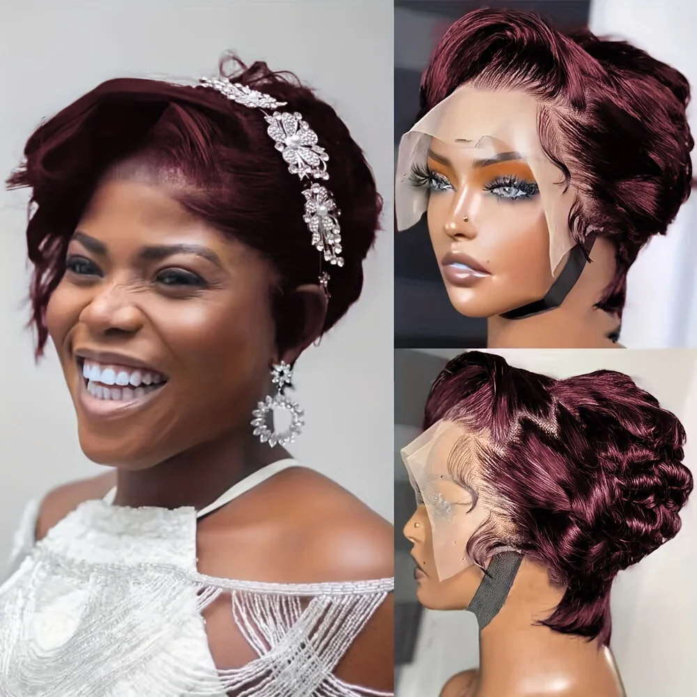 Волнистая боковая часть, короткий парик с стрижкой пикси, парик из натуральных волос Remy, 13x4, прозрачный кружевной фронтальный парик для женщин, предварительно сорванный
Волнистая боковая часть, короткий парик с стрижкой пикси, парик из натуральных волос Remy, 13x4, прозрачный кружевной фронтальный парик для женщин, предварительно сорванный