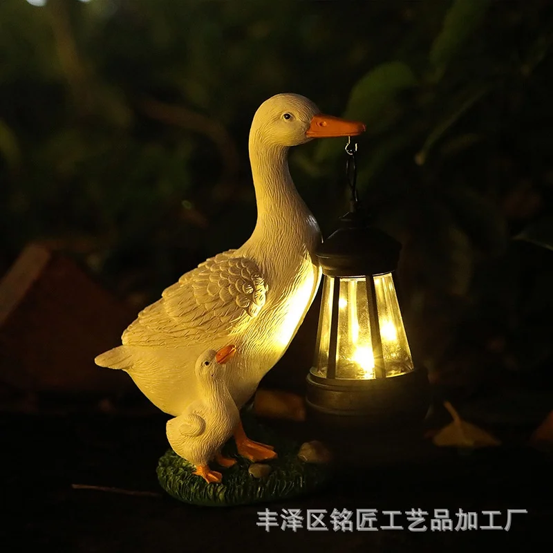 New 2025 Outdoor Garden Courtyard Solar Light Duck Animal Ornament Creative Home Decoration Luminous Desktop Crafts Ornament
New 2025 Outdoor Garden Courtyard Solar Light Duck Animal Ornament Creative Home Decoration Luminous Desktop Crafts Ornament