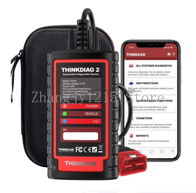 Thinkdiag2 OBD2 Scanner + 16 Resets/Ediag plus/Thinkdiag/Thinkdiag Mini
Thinkdiag2 OBD2 Scanner + 16 Resets/Ediag plus/Thinkdiag/Thinkdiag Mini