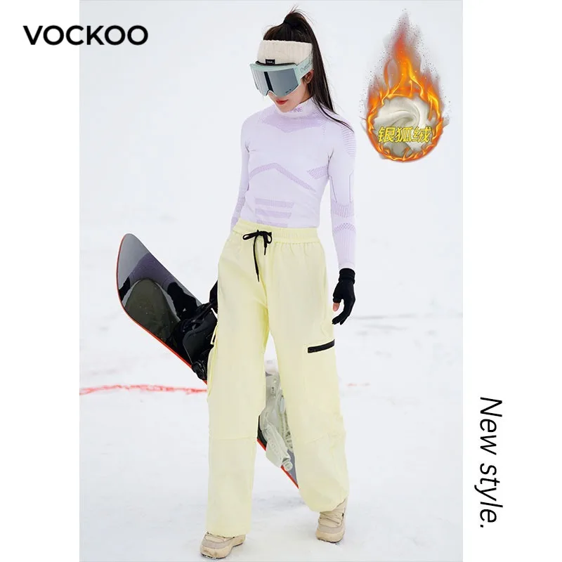 Vockoo Unisex Men's Outdoor Waterproof Snow Pants, Wide Ski Pants, Snowboard Pants, Work Pants, Snowboard Hiking Pants
Vockoo Unisex Men's Outdoor Waterproof Snow Pants, Wide Ski Pants, Snowboard Pants, Work Pants, Snowboard Hiking Pants