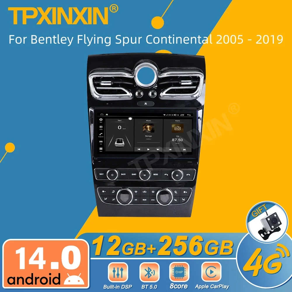 For Bentley Flying Spur Continental 2005 - 2019 Vertical Screen Android Car Radio Multimedia Video Player Wireless Carplay
For Bentley Flying Spur Continental 2005 - 2019 Vertical Screen Android Car Radio Multimedia Video Player Wireless Carplay