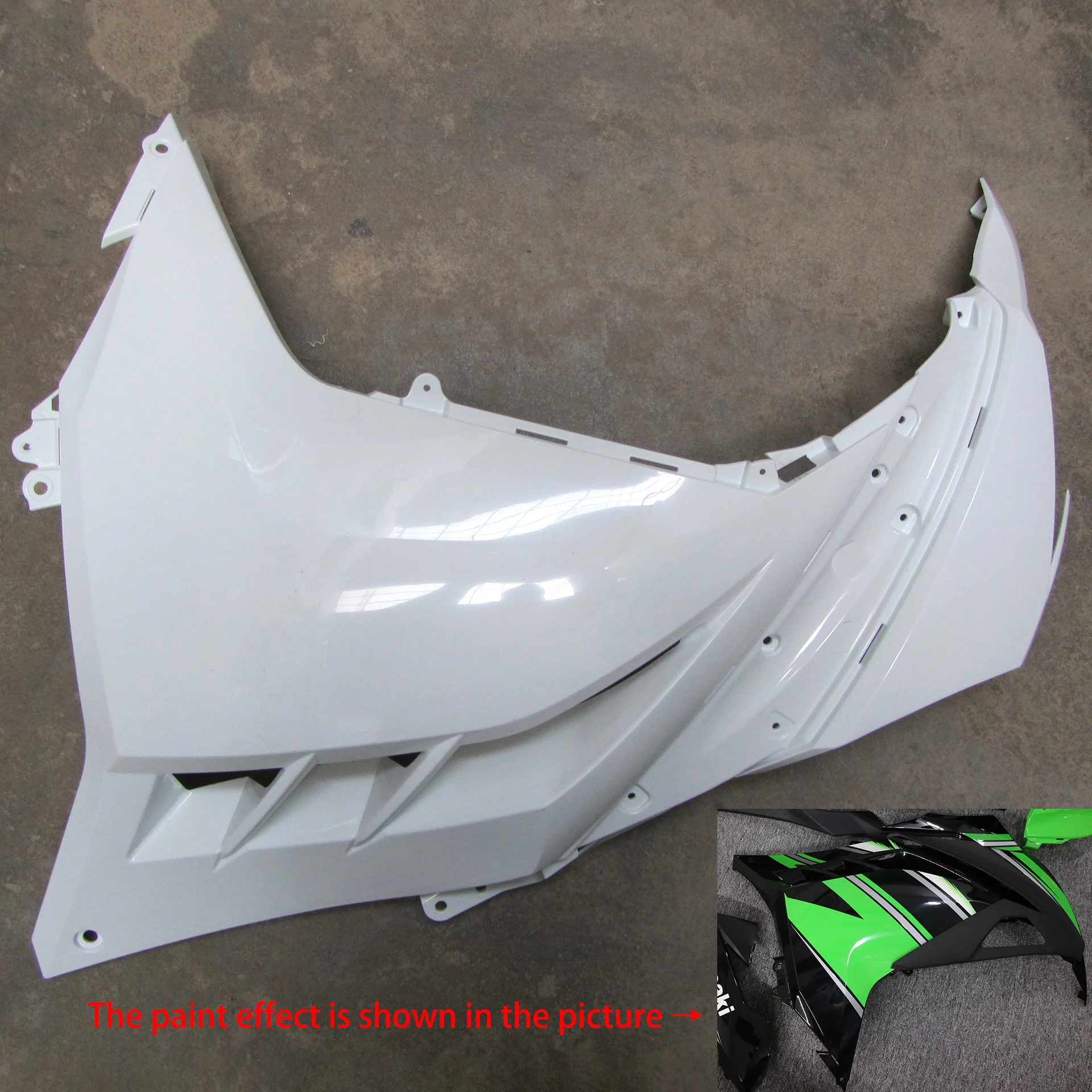 Motorcycle Fairing Painted Left And Right Upon Side Cover Panlel Fit For Kawasaki Ninja Ninja 300 Ninja300 2013 - 2017
Motorcycle Fairing Painted Left And Right Upon Side Cover Panlel Fit For Kawasaki Ninja Ninja 300 Ninja300 2013 - 2017