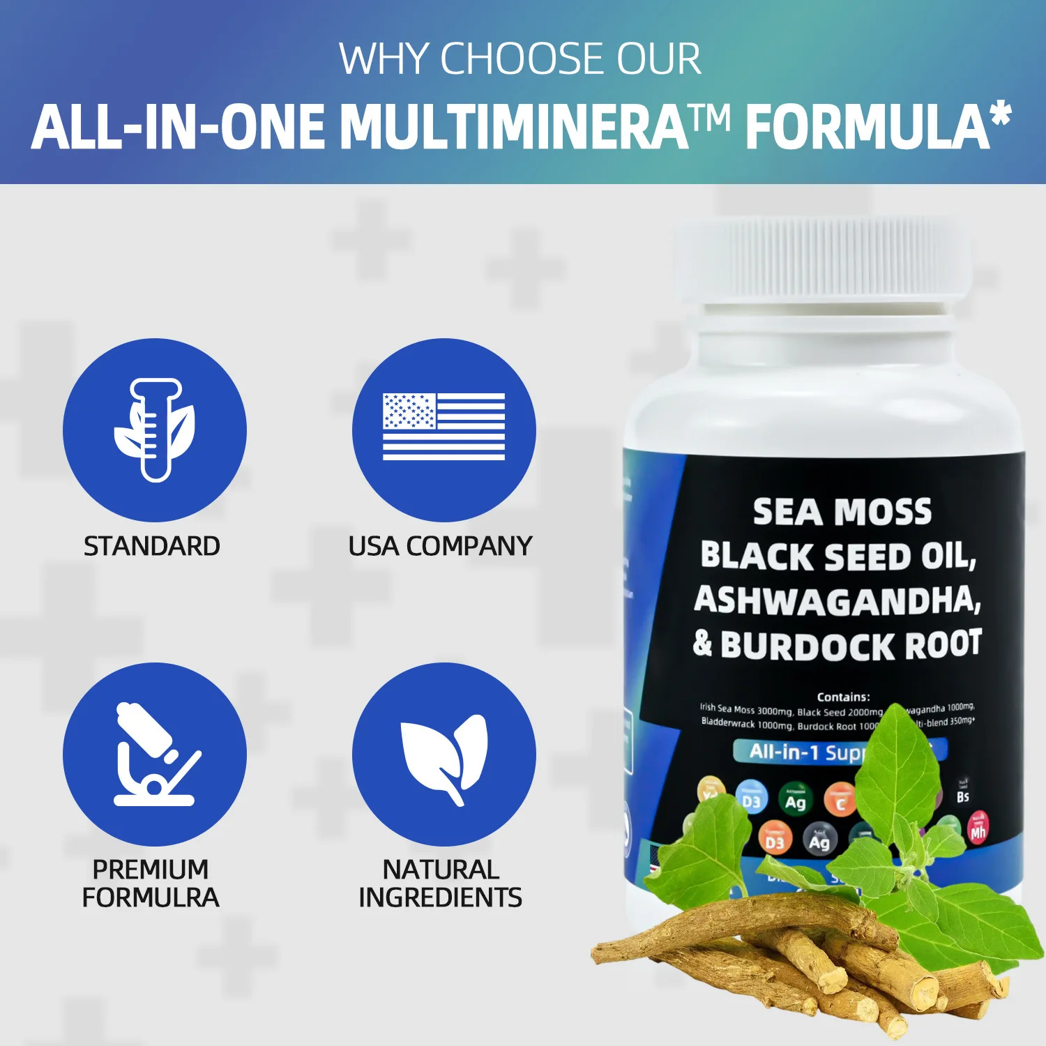 Seaweed capsule has diuretic and repercussive effects, promotes intestinal peristalsis, improves poor defecation and anemia.
Seaweed capsule has diuretic and repercussive effects, promotes intestinal peristalsis, improves poor defecation and anemia.